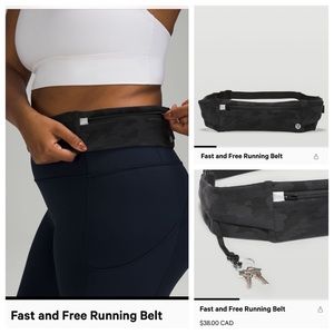 Lululemon Fast & Free Running Belt BNWT